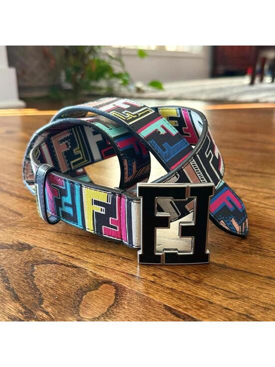 Fendi Other - 🔥 Authentic Fendi FF Logo Belt – Size 38–42